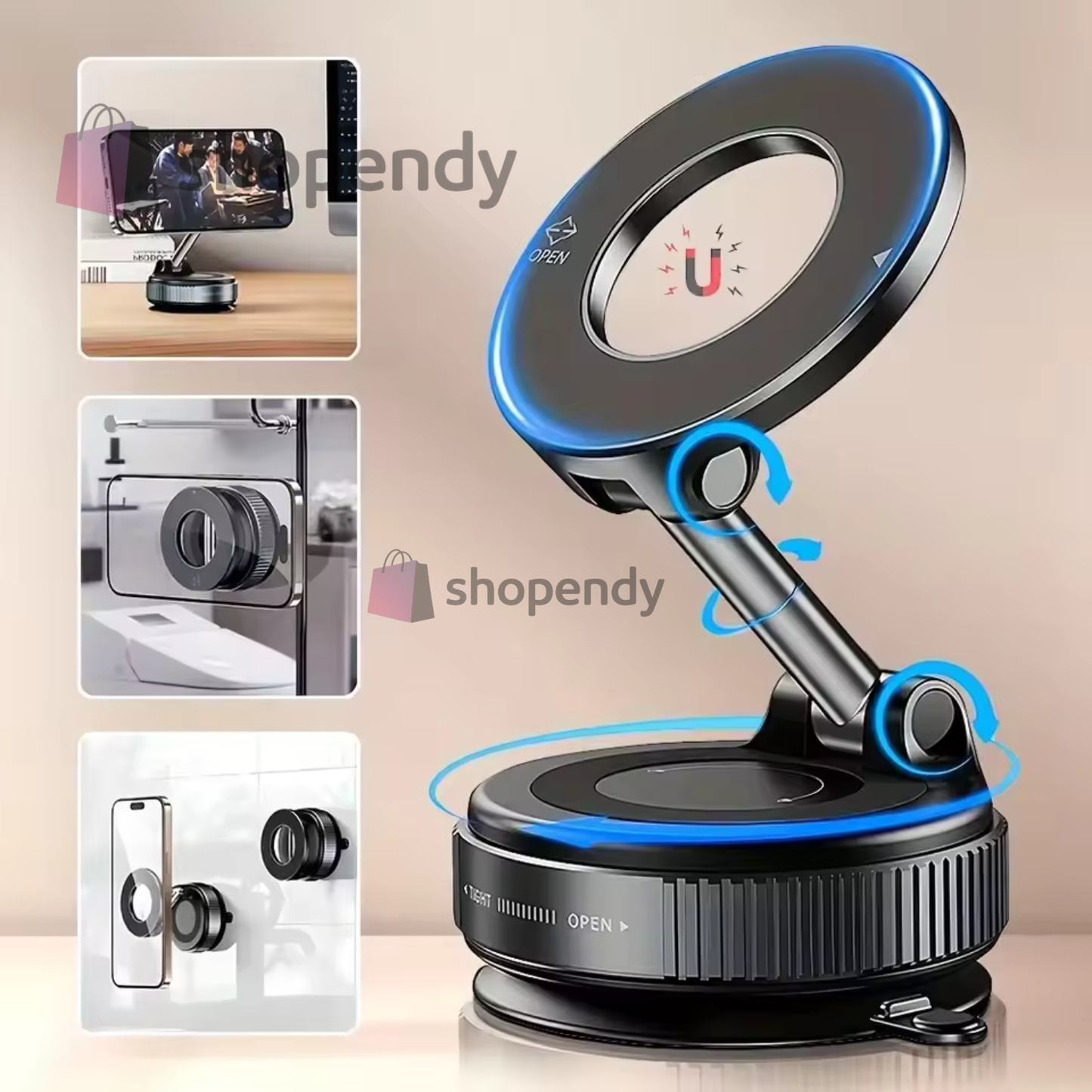 SOPORTE MAGNETICO DE CELULAR PARA AUTO🚗