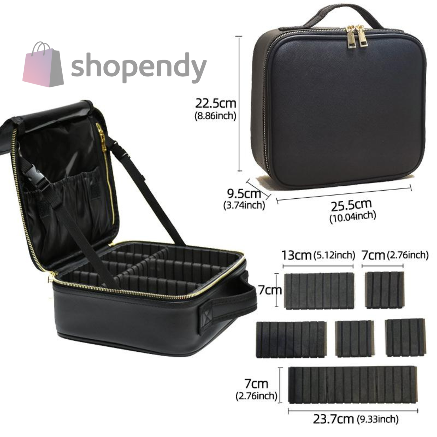 MALETIN DE MAQUILLAJE CON LUZ LED💄